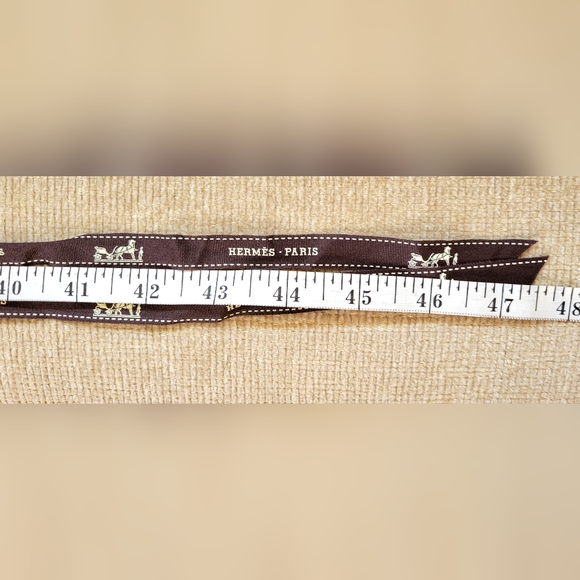 Authentic Hermès Shopping Bag with Ribbons - Picture 7 of 7